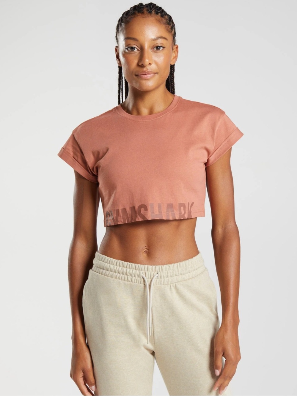 Gymshark Fraction Crop Top
